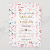 Moderne witte roze tuin (Voorkant / Achterkant)