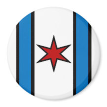 Moderne witte schildmagneet