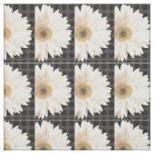 Moderne, witte, ventilatorprintstructuur stof (Swatch)