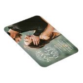 Moderne witte zirls | Aangepaste foto slaat de dat Magneet (Rechterzijde)