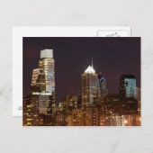 Moderne wolkenkrabbers in het centrum van Philadel Briefkaart (Voorkant / Achterkant)
