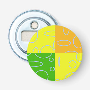 Moderne Wow knop flesopener Button Flesopener