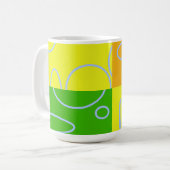 Moderne wow koffiemok (Voorkant links)