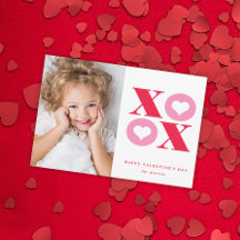 Moderne XOXO Valentijnsdag Foto