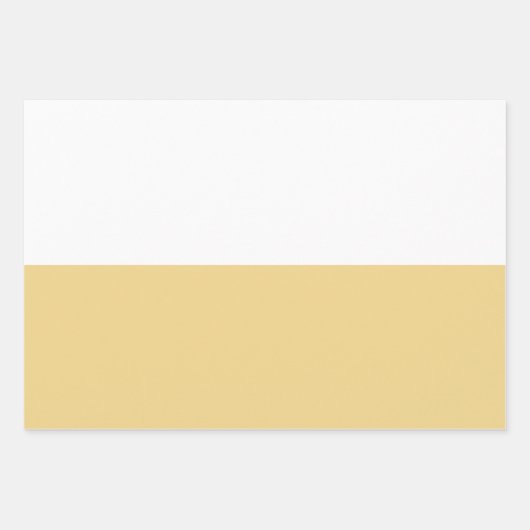 Moderne zachte gele en witte Kwanzaa Inpakpapier Vel (Voorkant 3)