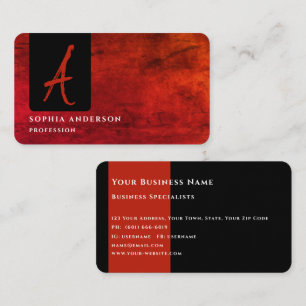 Moderne zakelijke elegant Dark Texture Paars Busin Visitekaartje