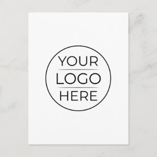 Moderne Zakelijke Logo branding Briefkaart