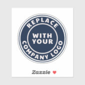 Moderne zakelijke Logo Corporate Medewerkers Sticker (Vel)