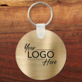 Moderne zakelijke Logo Gold Sleutelhanger (Voorkant)