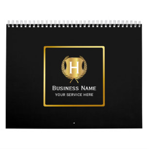 Moderne Zakelijke Logo Promotionele Branding Kalender