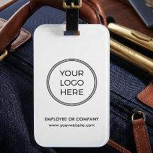 Moderne Zakelijke Logo Reis Bagage Label