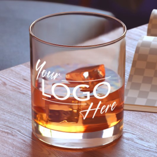 Moderne zakelijke Logo-Sjabloon Whisky Glas