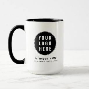 Moderne Zakelijke Logo Website Aangepaste Promotie Mok