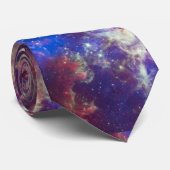 Moderne zakelijke ruimte roze roze blauw stropdas (Opgerold)