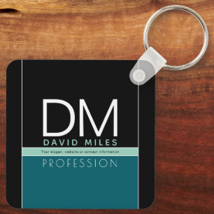 Moderne zakelijke Sjabloon Alle kleuren Sleutelhanger