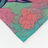 Moderne Zen Cat Fleece Deken (Hoek)