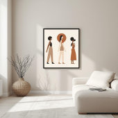 Moderne Zielen Poster