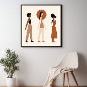 Moderne Zielen Poster