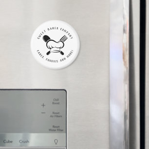 Moderne Zoete Bakkerij Bedrijvigheid Magneet
