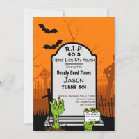 Moderne Zombie Horror Thema 50ste Verjaardagsfeest