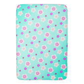 Moderne zomer gradient daisy bloem patroon badmat (Voorkant Verticaal)