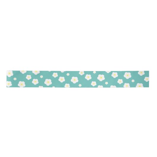 Moderne zomer gradient daisy bloem patroon lint (Voorkant)