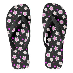 Moderne zomer gradient daisy bloem patroon teenslippers