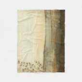 Moderne zonnebrand-olie fleece deken (Voorkant)