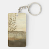 Moderne zonnebrand-olie sleutelhanger (achterkant)