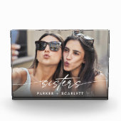 Moderne Zusters Creëer Je Eigen Fotoscript Fotoblokken (Voorkant)