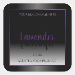 Moderne zwarte en witte etiketten van producten Pa