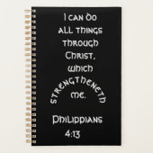 Moderne zwarte Filippijnen - Manuscript 4:13 Verse Planner (Voorkant)