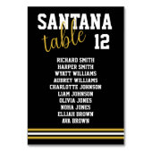 Moderne zwarte goudweduwenkaart kaart (Achterkant)