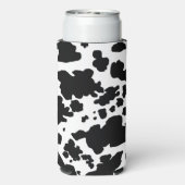 Moderne zwarte Koe spots print (Seltzer Achterkant)