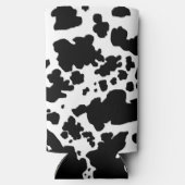 Moderne zwarte Koe spots print (Achterkant)