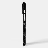 Moderne Zwarte Krokodil Case-Mate iPhone Case (Achterkant / Links)