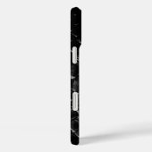 Moderne Zwarte Krokodil Case-Mate iPhone Case (Achterkant / Rechts)