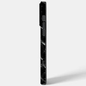 Moderne Zwarte Krokodil Case-Mate iPhone Case (Achterkant / Links)