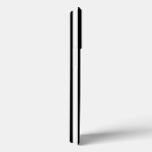 Moderne, zwarte, verticale strepen, schattig stijl Case-Mate iPhone case (Achterkant / Rechts)