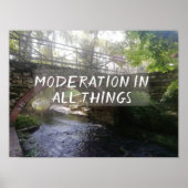 Modernisering van alles citeert brugposter poster (Voorkant)
