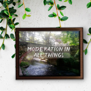 Modernisering van alles citeert brugposter poster