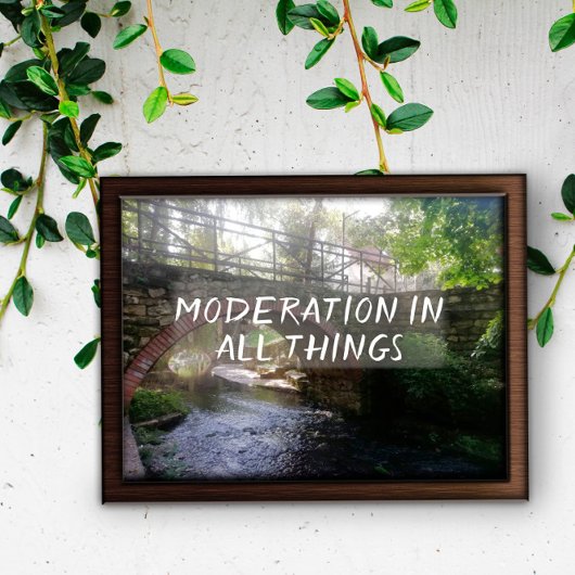 Modernisering van alles citeert brugposter poster