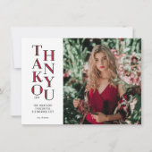 Modernist Red Afstuderen - Hartelijk dank Kaart (Voorkant)