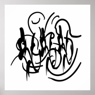 modernistische abstracte meetkundige kunst poster