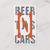 modernistische kaarten visitekaartje (Achterkant)