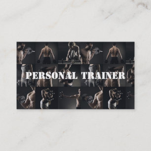 ModernPersonal Trainer Fitness Sport Visitekaartje