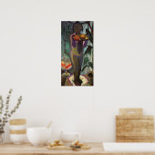 Modersohn-Becker - Kinderen met goudvis Poster (Keuken)