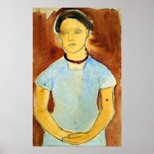 Modersohn-Becker - Studie naar Lee Hoetger Poster