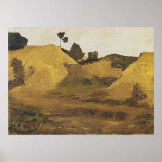 Modersohn-Becker - Zandgroeve bij Weyersberg 1899 Poster (Voorkant)