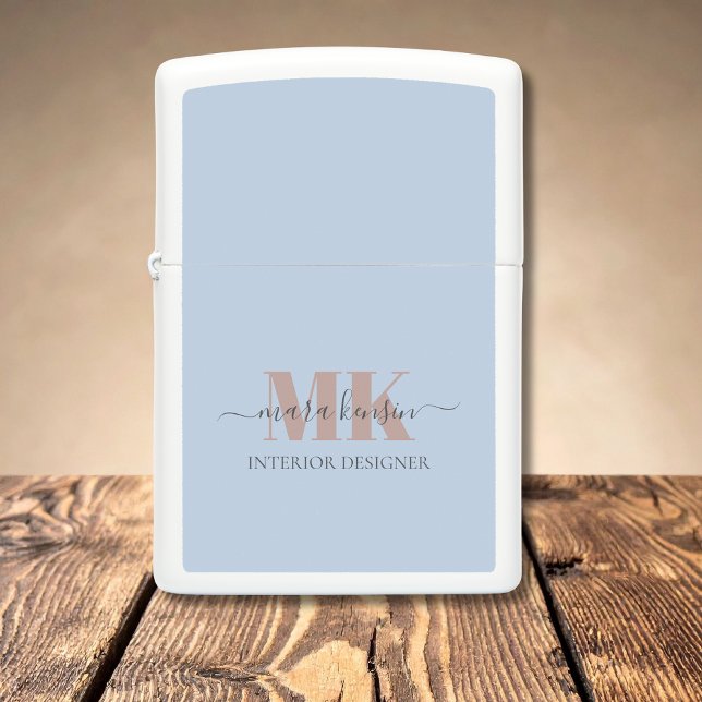 Modert Mocha Mousse Monogram Stofblauw (Creator heeft geüpload)